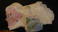 Отдается в дар Набор для новорожденной: теплый конверт, пеленки, маечка, молокоотсос, накладки на соски маме