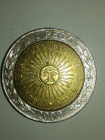 Отдается в дар Биметаллическая монета