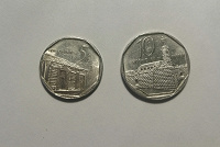 Отдается в дар 2 монетки с острова свободы