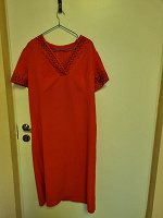 Отдается в дар Очень красивое красное платье 52