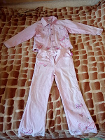 Отдается в дар Розовый костюм рост 122-128