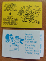 Отдается в дар Почтовые марки Финляндии
