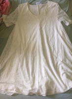 Отдается в дар Платье белое 48-52
