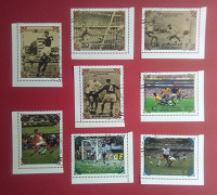 Отдается в дар марки спортивно-футбольные 1985