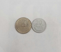 Отдается в дар Монета Греции и Польши
