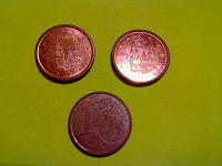Отдается в дар Монеты ЕВРОкопейки. Испания