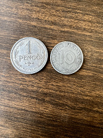 Отдается в дар Пара монет времён WWII