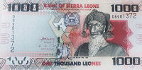 Отдается в дар Банкнота Сьерра-Леоне