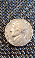 Отдается в дар Монета США 5 центов.