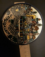 Отдается в дар Тарелка ⌀ 10 см настенная «Иерусалим» керамика