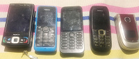 Отдается в дар Телефоны Nokia старые