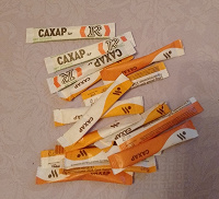 Отдается в дар Сахар в пакетиках