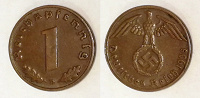 Отдается в дар Монета Нацистской Германии