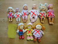 Отдается в дар Куклы, пупсы, беби-бон.