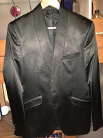 Отдается в дар Отдам в дар черный мужской пиджак ( S46)
