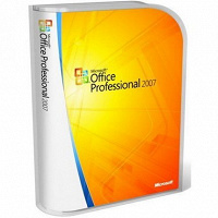 Отдается в дар Microsoft Office 2007