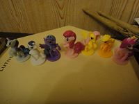 Отдается в дар 7 фигурок my little pony