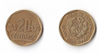 Отдается в дар Монета Перу