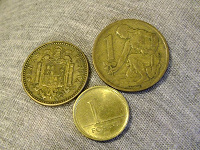 Отдается в дар Трио (монеты)