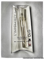 Отдается в дар парфюм вода новая Dolce&Gabbana L`imperatrice 3 edp 8ml