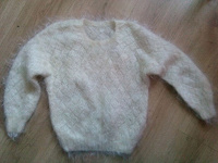 Отдается в дар детский свитер пуховый