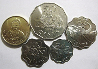 Отдается в дар Монеты Свазиленд