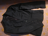 Отдается в дар Для офиса: черный пиджак S