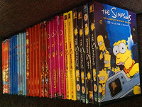 Отдается в дар 9 сезонов Simpsons!