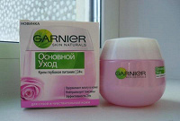 Отдается в дар НОВЫЙ крем для лица Garnier «Основной уход» Глубокое питание 24 часа