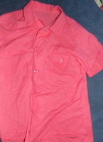 Отдается в дар розовая блузка-рубашка