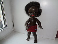 Отдается в дар Советская кукла-негритянка из 70-х гг!