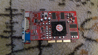 Отдается в дар Видеокарта AGP ATI Radeon 9000 128Мб