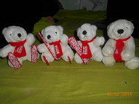 Отдается в дар Мягкие мишки CocaCola