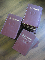 Отдается в дар Полное собрание сочинений Ленина в 35 томах