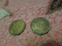 Отдается в дар Монетка египта
