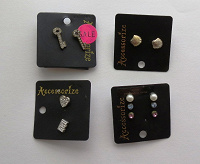 Отдается в дар Серьги-гвоздики Accessorize новые, 4 пары