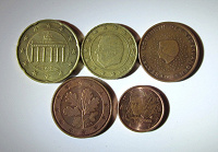 Отдается в дар Евро центы