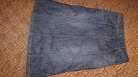 Отдается в дар джинсовая юбка