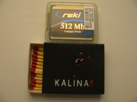 Отдается в дар RIKI CompactFlash 512 mb