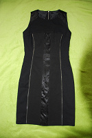 Отдается в дар Платье черное с молниями 40-42(XS)