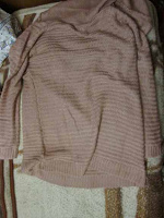 Отдается в дар Коричневый пуловер