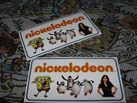 Отдается в дар 2 наклейки Nickelodeon