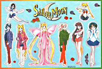 Отдается в дар Наклейки «Sailor_Moon» (часть_4)