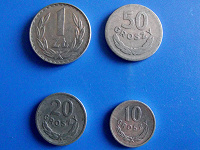 Отдается в дар Монеты Польши.
