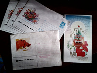 Отдается в дар Советские конверты и открытка