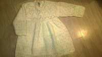 Отдается в дар вязанное платье для девочки на 1 годик