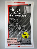 Отдается в дар Книга на французском Hugo «Le Dernier Jour d'un condamne'»
