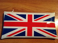 Отдается в дар Пенал с Британским флагом