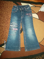 Отдается в дар джинсы для девочки