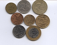 Отдается в дар монеты Филиппины и Бразилия